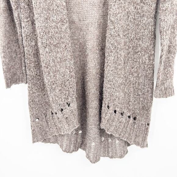 Eileen‎ Fisher Womens Fall Italian Yarn Linen Alpaca Wool Blend Knit Cardigan S - Picture 3 of 7